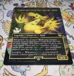 Choco, Seeker of Paradise (Borderless) (Chocobo Track Foil) Final Fantasy Foil - Image 2