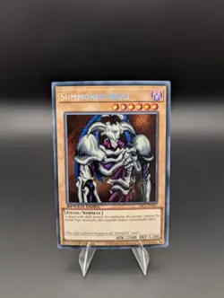 Summoned Skull SBC1-ENI01 Yu-Gi-Oh! NM Secret Rare 1st Edition SBC1-ENI01 - Image 1