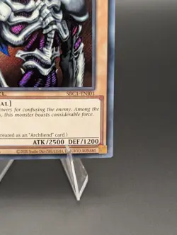 Summoned Skull SBC1-ENI01 Yu-Gi-Oh! NM Secret Rare 1st Edition SBC1-ENI01 - Image 3