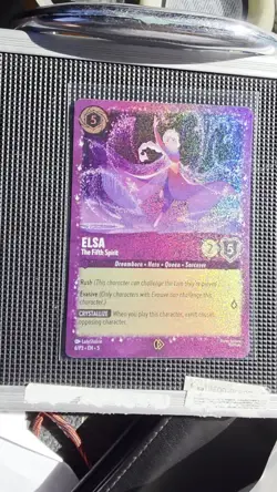 Disney Lorcana Gift Box Promo Alt Art Elsa - The Fifth Spirit 6/P3-EN-5 IN HAND - Image 2