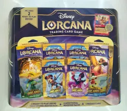 Disney Lorcana Costco Inklands Bundle Box Pirate Mickey Mouse Foil Promo SEALED - Image 1