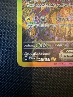 Pokemon Prismatic Evolutions 161/131 Umbreon EX Special Illustration Rare SIR - Image 2