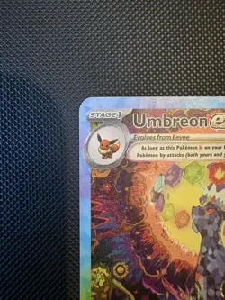 Pokemon Prismatic Evolutions 161/131 Umbreon EX Special Illustration Rare SIR - Image 5