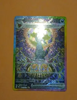 Pokemon Umbreon EX Prismatic Evolutions #161/131 Special Illustration Rare NM - Image 2