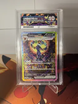 Ace Grading 10 Umbreon ex 161/131 Prismatic Evolutions Special Illustration Rare - Image 2