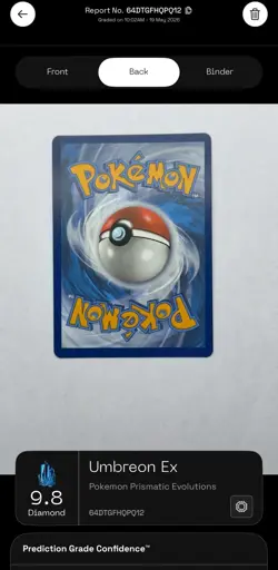 Umbreon ex 161/131 SV Prismatic Evolutions Special Illustration Rare Holo ENG - Image 2