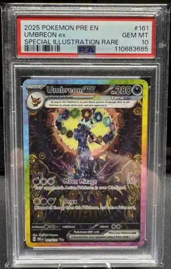 PSA 10 Umbreon EX 161/131 Prismatic Evolutions Special Illustration Rare POKEMON - Image 1