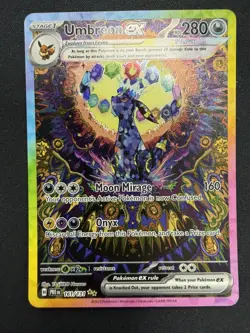 Umbreon EX 161/131 Prismatic Evolutions Special Illustration Rare Mint Condition - Image 1