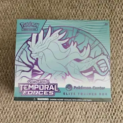 Pokemon TCG Temporal Forces Pokemon Center Elite Trainer Box ETB Walking Wake - Image 1