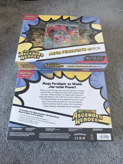 Pokemon TCG: Mega Evolution Ascended Heroes - Mega Feraligatr ex Box - Image 2