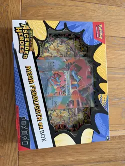 Pokemon TCG Mega Evolution Ascended Heroes - Mega Feraligatr ex Box - Image 2