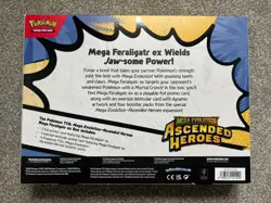Pokemon TCG Mega Evolution Ascended Heroes Mega Feraligatr ex Box Fast Ship ✅ - Image 2