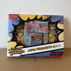 Pokemon TCG Mega Evolution Ascended Heroes Mega Feraligatr ex Box English - Image 1