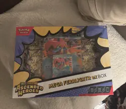 Pokemon TCG Mega Evolution-Ascended Heroes Mega Feraligatr ex Box Promo - Image 1