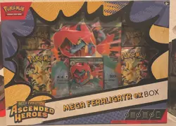 Pokemon TCG - Ascended Heroes Mega Feraligatr ex Box - Image 1