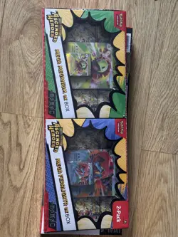 Pokemon TCG Mega Evolution Meganium & Feraligatr Ascended Heroes Ex Box - Image 1