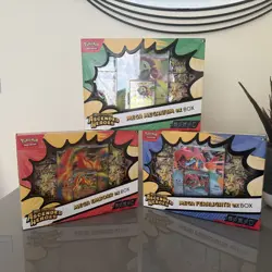 Pokemon Ascended Heroes Mega ex Box Bundle (FERALIGATR EMBOAR MEGANIUM) Sealed ✅ - Image 1