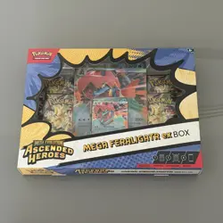 Pokemon Ascended Heroes Mega ex Box Bundle (FERALIGATR EMBOAR MEGANIUM) Sealed ✅ - Image 2