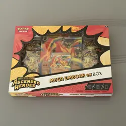 Pokemon Ascended Heroes Mega ex Box Bundle (FERALIGATR EMBOAR MEGANIUM) Sealed ✅ - Image 4