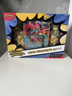 Pokemon TCG: Mega Evolution Ascended Heroes Mega Feraligatr ex Box Brand New - Image 1