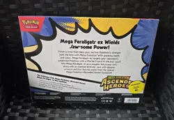 Pokemon TCG Mega Evolution-Ascended Heroes Mega Feraligatr EX Box - Image 2