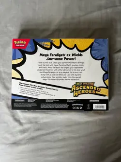 Pokemon TCG Mega Evolution Ascended Heroes Mega Feraligatr ex Promo Box - Image 2