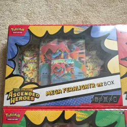 4x Pokemon Ascended Heroes Mega EX Box (1 Meganium, 1 Emboar, 2 Feraligatr) NEW - Image 3