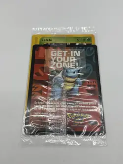 Celebi Pokemon 4 Ever # 50 Black Star Promo Card 2002 WOTC Sealed in Plastic - Image 1