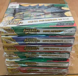 6x Pokemon Ascended Heroes Mega EX Box (3 Meganium, 2 Emboar, 1 Feraligatr) -NEW - Image 3