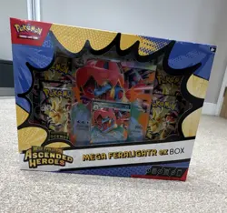 Pokemon TCG Mega Evolution—Ascended Heroes Mega Feraligatr ex Box 2023 - Image 1