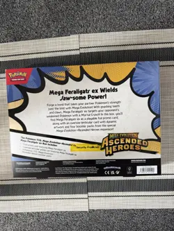 Pokemon TCG Mega Evolution: Ascended Heroes Mega Feraligatr ex Box Promo - Image 4