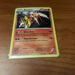 Pokemon TCG Blaziken Holo Card 17/108 Rare Dark Explorers 2012 LP Condition - Image 1