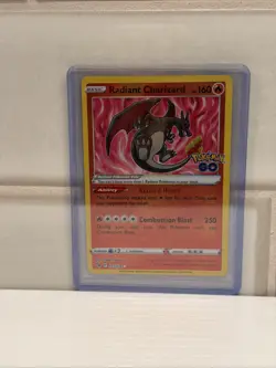 Pokemon TCG Radiant Charizard Holo Card Crown Zenith 011/078 - Image 1