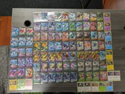 Pokemon TCG 101-Card Lot V, VMax, Promo, Holo, Rare, Super Rare, Ultra Rare - Image 1