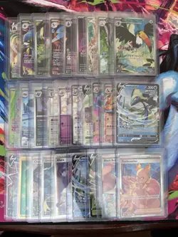 Pokemon TCG 28 Card Singles Bundle | IR AR EX V VMAX Full Arts Mixed Lot - Image 1