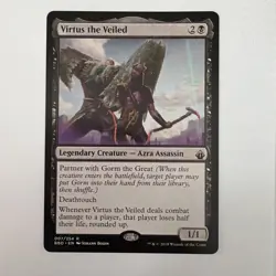 MTG Battlebond Virtus the Veiled Rare Card #007/254 NM - Image 1