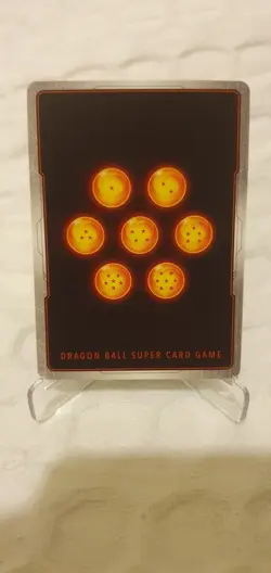Dragon Ball TCG Promo Card Son Goku Foil FP-077 Fusion World NM - Image 2