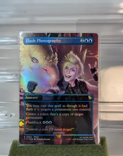 MTG Flash Photography (Borderless) Foil FIC 463 - FF Magic The Gathering Card - Image 1