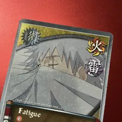 Naruto CCG Fatigue #752 Foil 1st Edition Card - Image 2