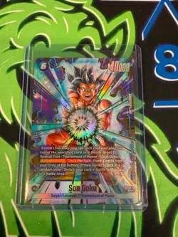 Son Goku FB09-037 Alternate Art Dual Evolution Dragon Ball Card Fusion - Image 1