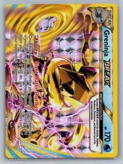 Greninja BREAK XY - BREAKpoint #41/122 Rare BREAK,Holo Pokemon Card - Image 1