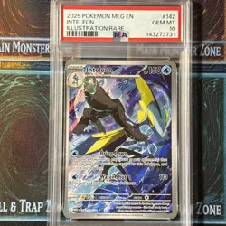 Pokemon Inteleon 142/132 - PSA 10 GEM MINT - Mega Evolution Illustration Rare IR - Image 1