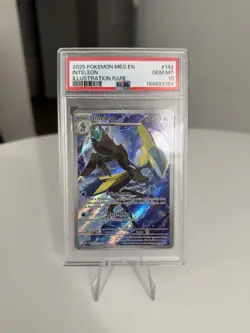 Pokemon Inteleon Illustration Rare Holo Me01: Mega Evolution 142/132 2025 PSA 10 - Image 1