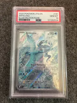 Articuno 161/159 Journey Together Illustration PSA 10 - Image 1