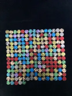 2025 Pokemon TCG 151 Coins Collect Zapdos Oddish Jynx Lot*200 TB44 - Image 1
