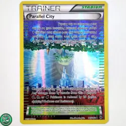 Pokemon TCG Parallel City 145/162 Reverse Holo BREAKThrough NM Near Mint - Image 1