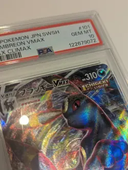 Umbreon Vmax 101/184 Vmax Climax Pokemon Japanese PSA 10 - Image 1