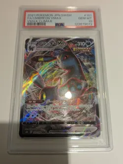 Umbreon Vmax 101/184 Vmax Climax Pokemon Japanese PSA 10 - Image 2