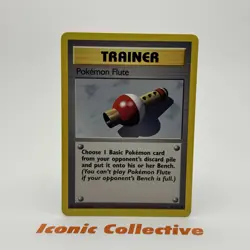 1999 Pokemon Base Set Card Trainer - Pokemon Flute 086/102 *Mint* - Image 1