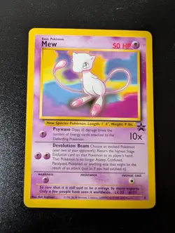 Mew 8 Promo Wizards Black Star Promos Pokemon Near Mint - Image 1